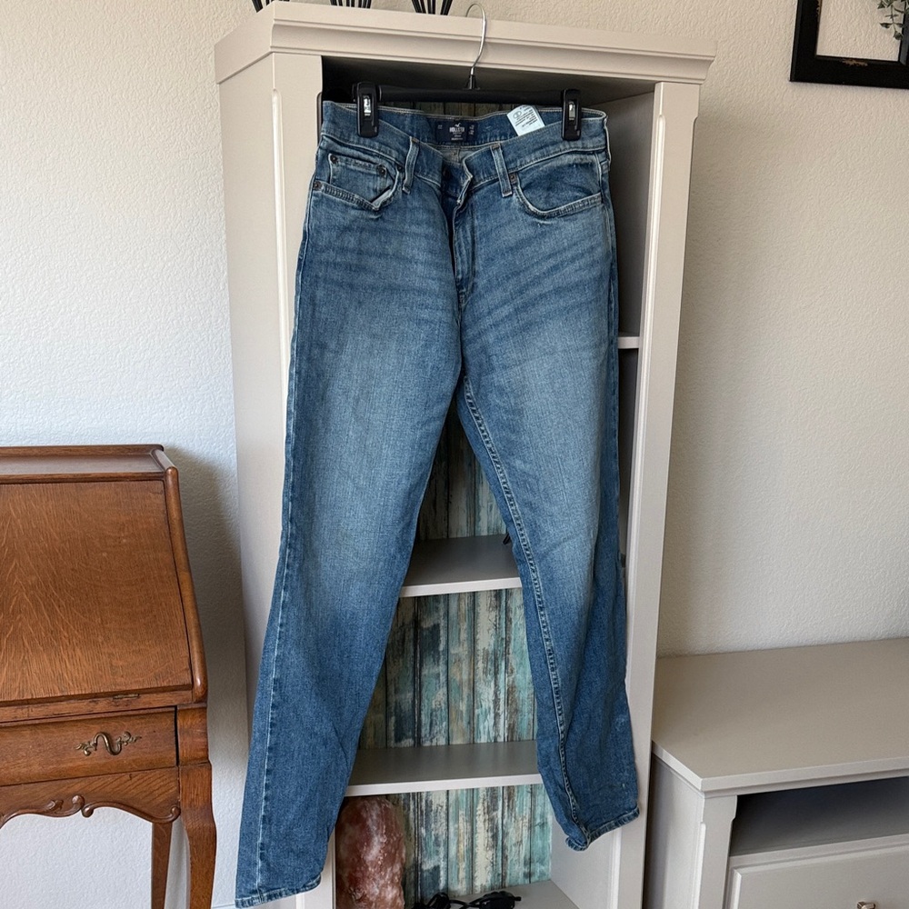 Hollister Men's Straight Blue Jeans